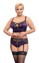 BH Set lila/schwarz 4XL – Bild 2