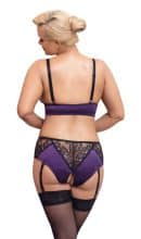 BH Set lila/schwarz 4XL – Bild 4