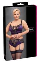 BH Set lila/schwarz 4XL