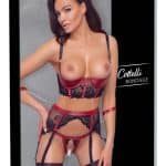 Hebe Set schwarz/rot XL