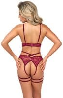 Strapsset rot XL – Bild 4