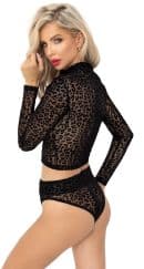 Noir Top leo L – Bild 3