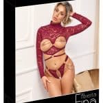 Top und Rio offen rot XL