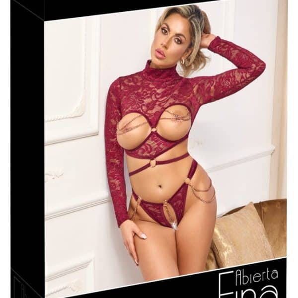 Top und Rio offen rot XL
