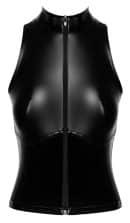 Noir Top mit Zip M – Bild 5