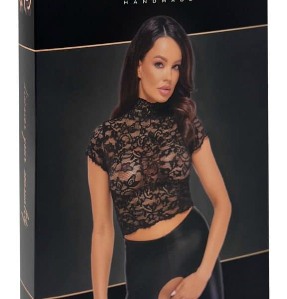 Noir Top Spitze XL