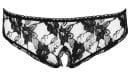 Slip ouvert schwarz XL – Bild 6