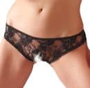 Slip ouvert schwarz XL – Bild 2