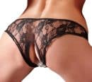 Slip ouvert schwarz XL – Bild 4