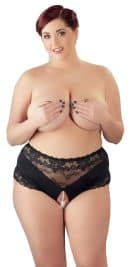 Perlenslip schwarz XL – Bild 4