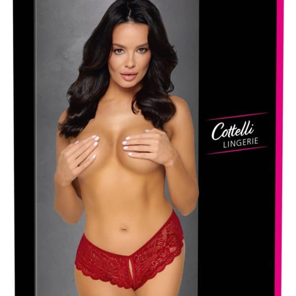Slip ouvert rot XL