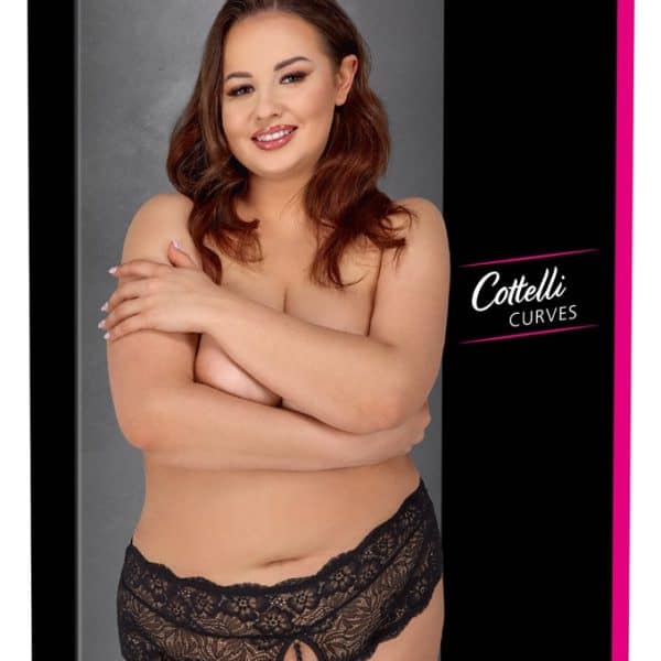 Slip mit Perlen 4XL