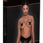 Noir Slip mit Zip XL