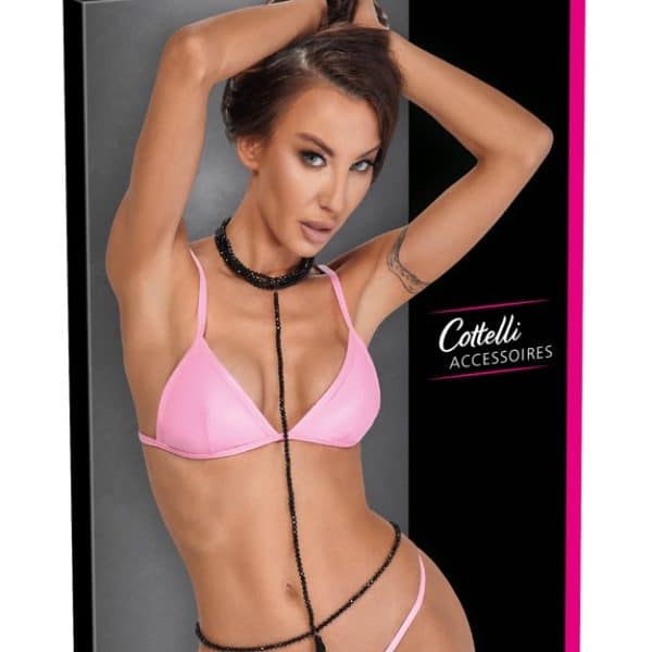 Halsband mit Bikinikette S-L