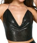 Metall-Top schwarz – Bild 4