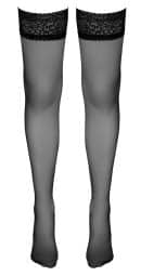 Halterlose Strümpfe schwarz 5 – Bild 4