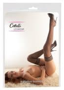 Halterlose Strümpfe schwarz 4