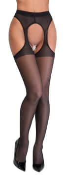 Sex-Strumpfhose schwarz 3 – Bild 2