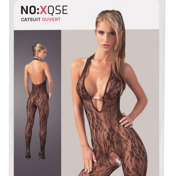Catsuit schwarz L/XL