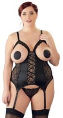 Strapshemd schwarz 3XL – Bild 6