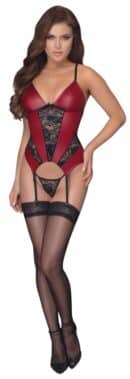 Strapshemd rot/schwarz M – Bild 3