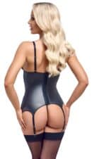 Strapshemd mit lila M – Bild 4