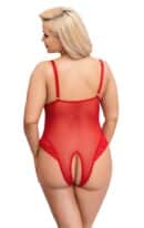 Body ouvert rot 3XL – Bild 4