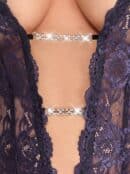 Body schwarz/lila XL – Bild 6