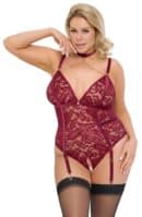 Body ouvert rot 3XL – Bild 3