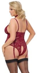 Body ouvert rot 3XL – Bild 4