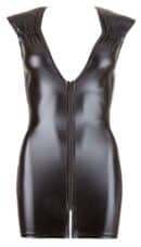 Wetlookkleid Zip XL – Bild 5