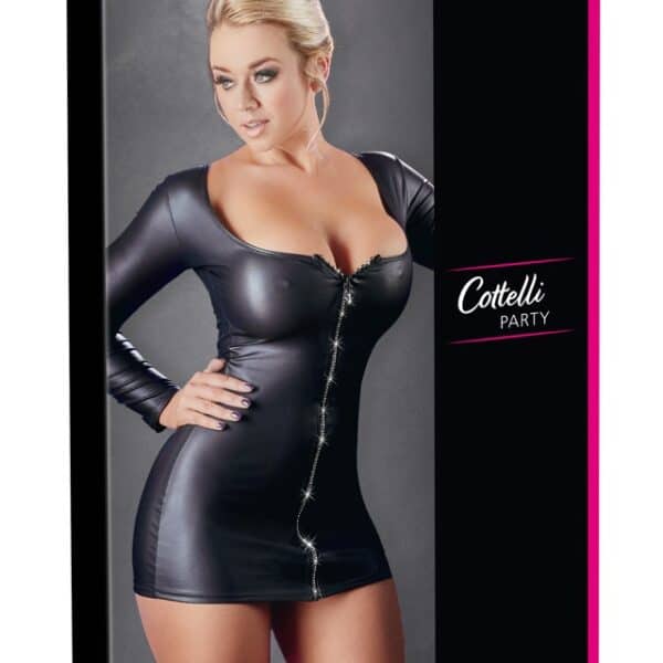 Kleid Glitzerzip XL