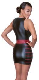 Kleid schwarz/rot XL – Bild 5