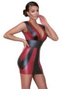 Kleid rot/schwarz M – Bild 3
