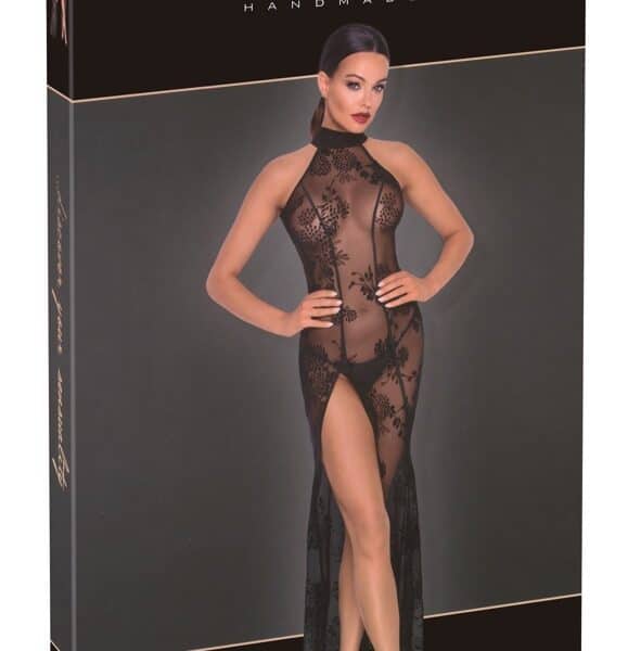 Noir Kleid lang XL
