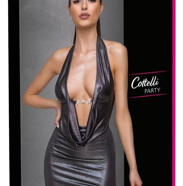 Kleid silber XL