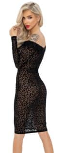 Noir Midikleid S – Bild 5