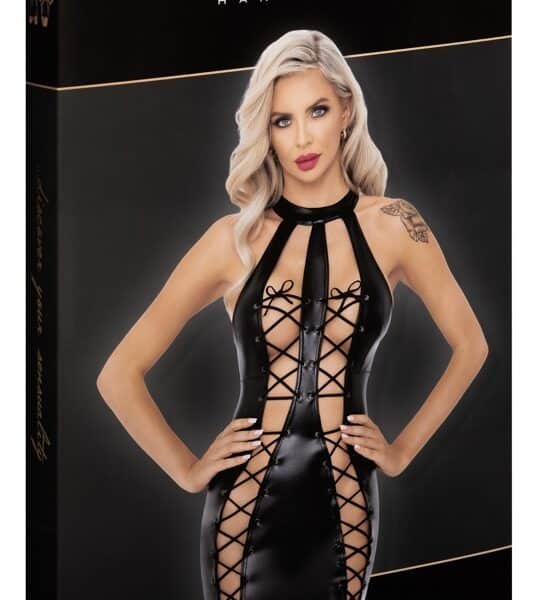 Noir Kleid offen XL