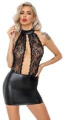 Noir Kleid Spitze XL – Bild 2