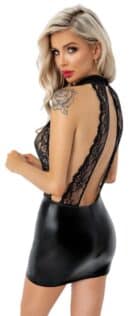 Noir Kleid Spitze XL – Bild 4