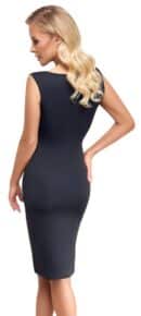 Kleid Cuts sw XL – Bild 5