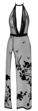 Noir Kleid lang M – Bild 5