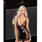 Noir Kleid Spitze XL