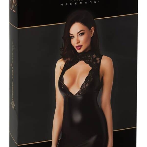Noir Kleid Spitze XL