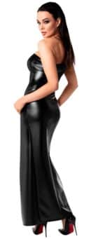 Noir Kleid lang XL – Bild 4