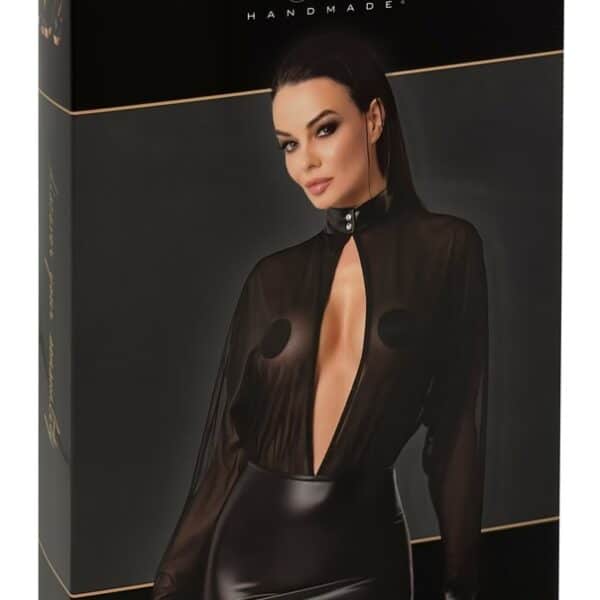 Noir Kleid Tüll XL