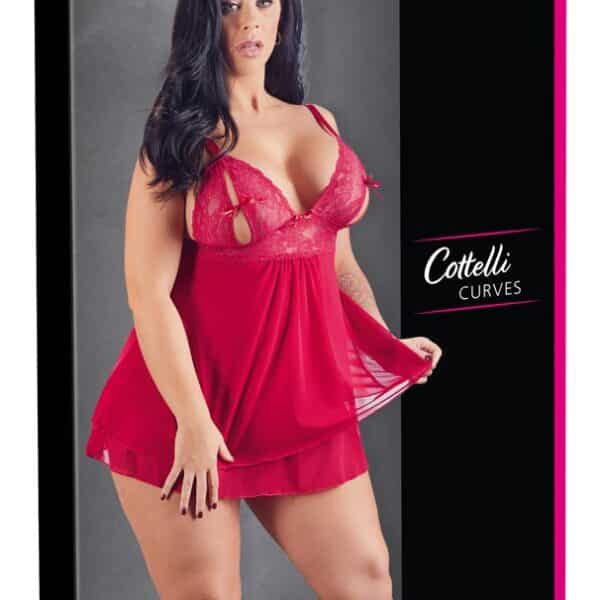 Babydoll rot 4XL