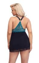 Babydoll petrol 2XL – Bild 5