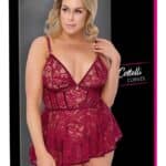 Babydoll rot 3XL