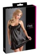 Satin Neglige schwarz 2XL